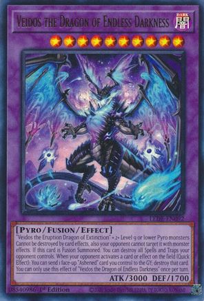 Image of Veidos the Dragon of Endless Darkness [LEDE-EN092] Ultra Rare