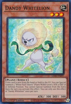 Image of Dandy Whitelion [LEDE-EN097] Super Rare