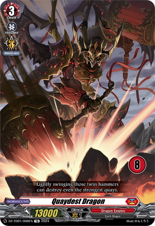 Image of Quaydest Dragon (8) (DZ-TD01/006EN) [Start Up Trial Deck: Dragon Empire]