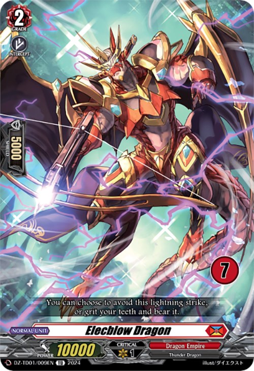 Image of Elecblow Dragon (7) (DZ-TD01/009EN) [Start Up Trial Deck: Dragon Empire]