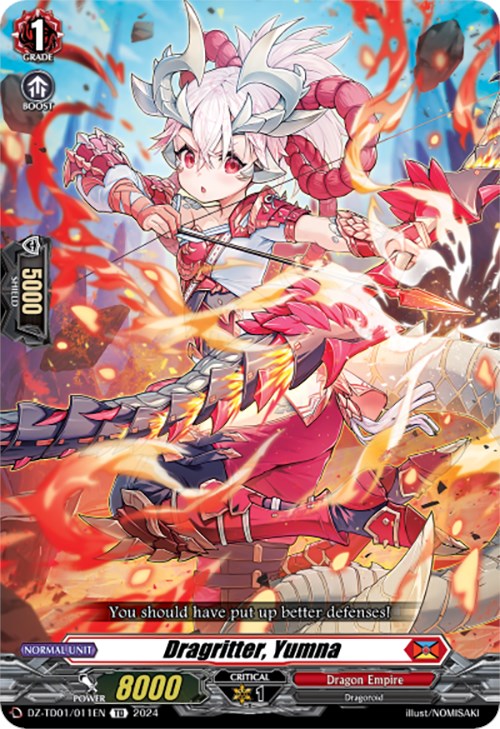 Image of Dragritter, Yumna (DZ-TD01/011EN) [Start Up Trial Deck: Dragon Empire]