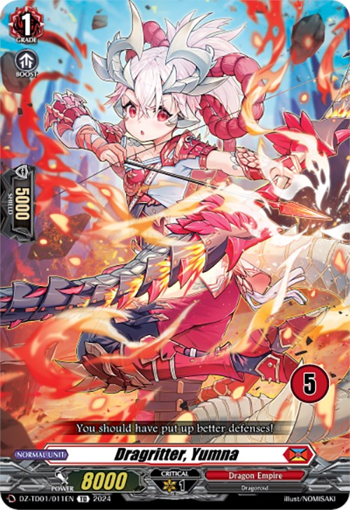 Image of Dragritter, Yumna (5) (DZ-TD01/011EN) [Start Up Trial Deck: Dragon Empire]
