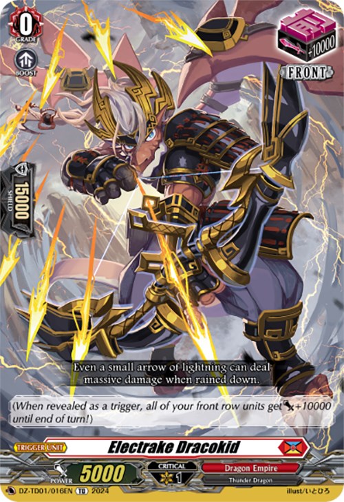 Image of Electrake Dracokid (DZ-TD01/016EN) [Start Up Trial Deck: Dragon Empire]