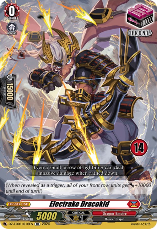 Image of Electrake Dracokid (14) (DZ-TD01/016EN) [Start Up Trial Deck: Dragon Empire]