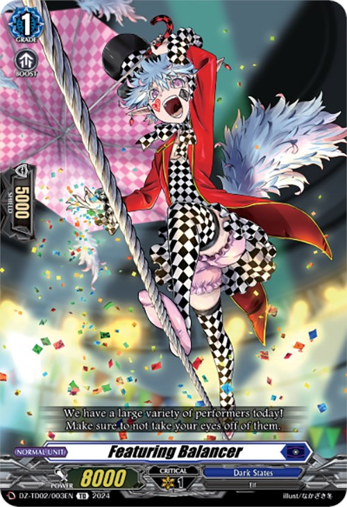 Image of Featuring Balancer (DZ-TD02/003EN) [Start Up Trial Deck: Dark States]