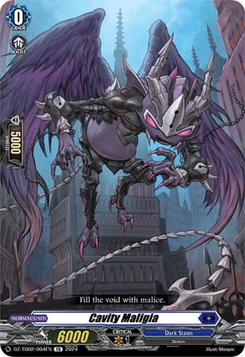 Image of Cavity Maligia (DZ-TD02/004EN) [Start Up Trial Deck: Dark States]