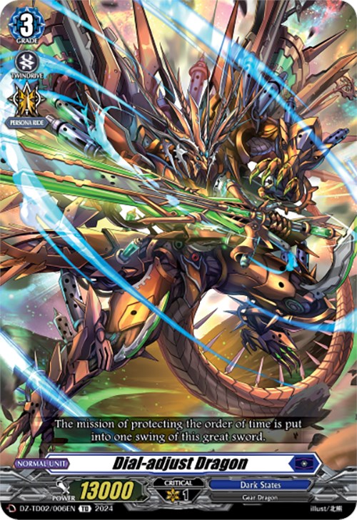 Image of Dial-adjust Dragon (DZ-TD02/006EN) [Start Up Trial Deck: Dark States]