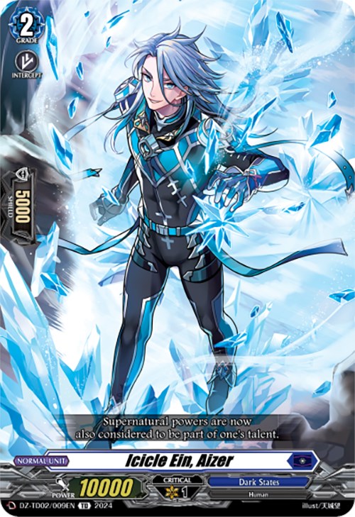 Image of Icicle Ein, Aizer (DZ-TD02/009EN) [Start Up Trial Deck: Dark States]