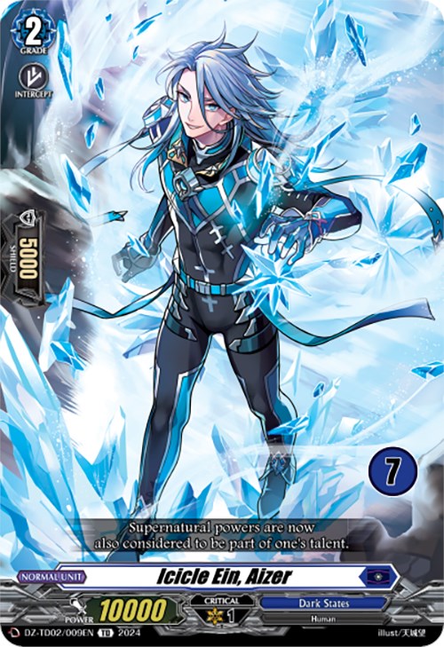 Image of Icicle Ein, Aizer (7) (DZ-TD02/009EN) [Start Up Trial Deck: Dark States]