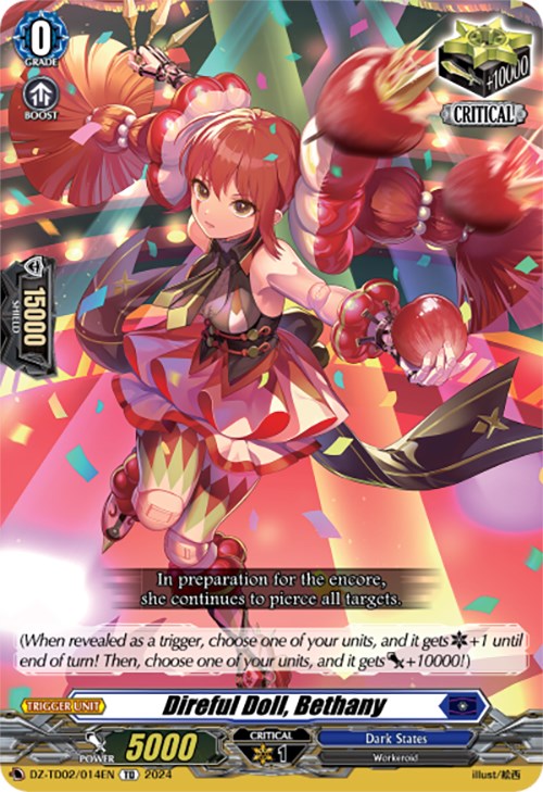 Image of Direful Doll, Bethany (DZ-TD02/014EN) [Start Up Trial Deck: Dark States]