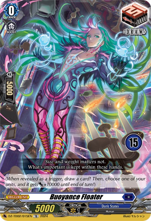 Image of Buoyance Floater (15) (DZ-TD02/015EN) [Start Up Trial Deck: Dark States]