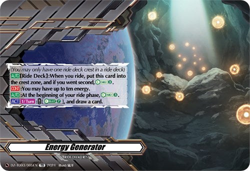 Image of Energy Generator (DZ-TD03/005EN) [Start Up Trial Deck: Brandt Gate]