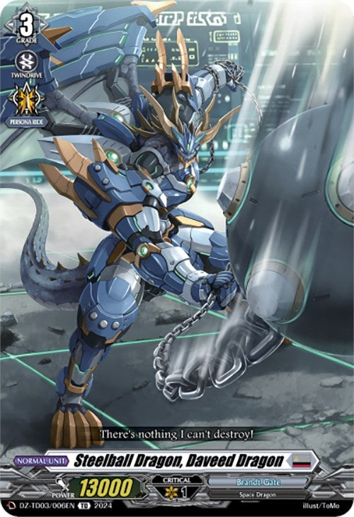 Image of Steelball Dragon, Daveed Dragon (DZ-TD03/006EN) [Start Up Trial Deck: Brandt Gate]