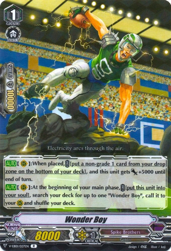 Image of Wonder Boy (V-EB01/027EN) [The Destructive Roar]