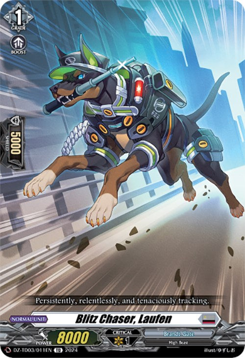 Image of Blitz Chaser, Laufen (DZ-TD03/011EN) [Start Up Trial Deck: Brandt Gate]