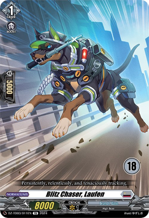 Image of Blitz Chaser, Laufen (18) (DZ-TD03/011EN) [Start Up Trial Deck: Brandt Gate]