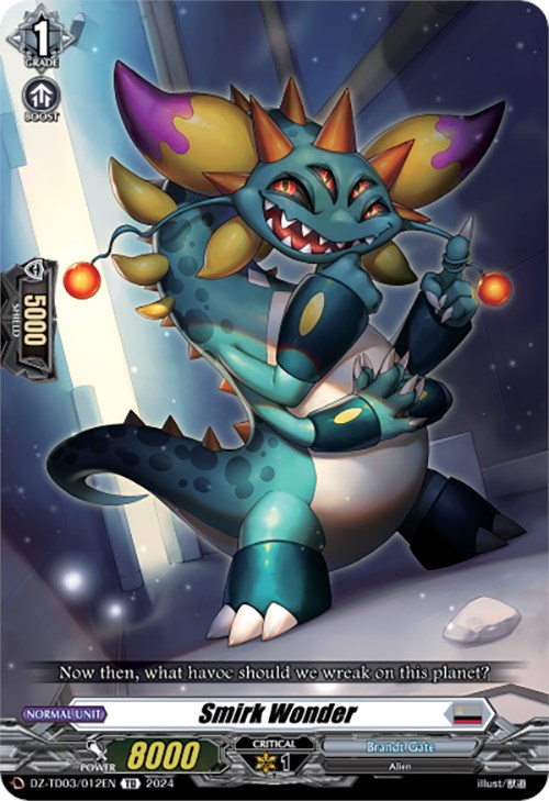 Image of Smirk Wonder (DZ-TD03/012EN) [Start Up Trial Deck: Brandt Gate]