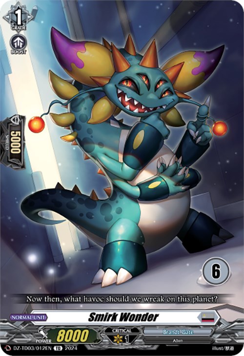 Image of Smirk Wonder (6) (DZ-TD03/012EN) [Start Up Trial Deck: Brandt Gate]