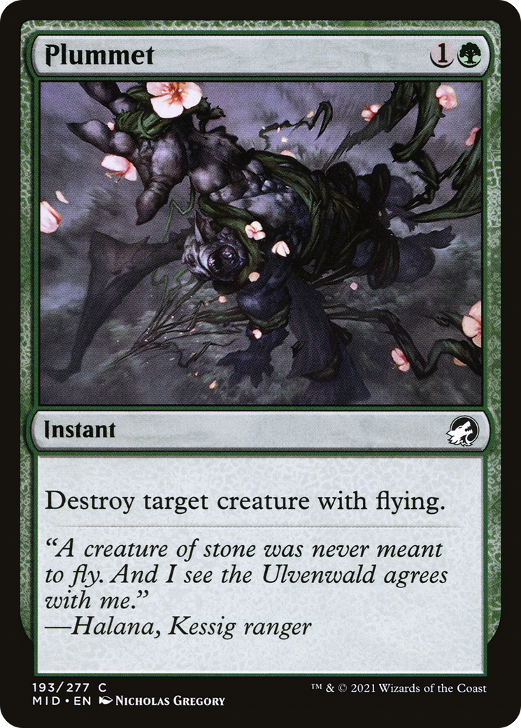 Image of Plummet [Innistrad: Midnight Hunt]