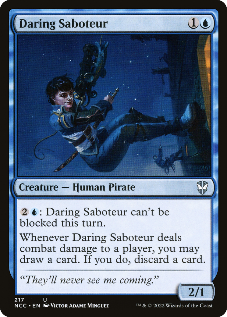 Image of Daring Saboteur [Streets of New Capenna Commander]