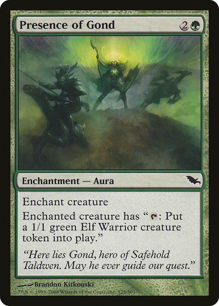 Image of Presence of Gond [Shadowmoor]