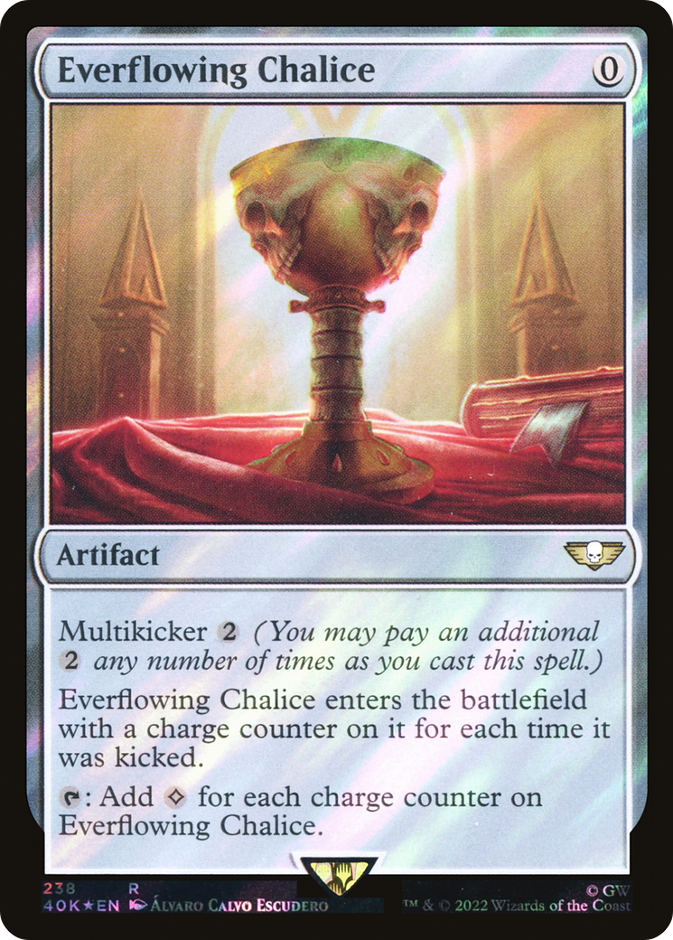 Image of Everflowing Chalice (Surge Foil) [Warhammer 40,000]