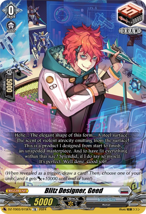 Image of Blitz Designer, Geed (DZ-TD03/015EN) [Start Up Trial Deck: Brandt Gate]