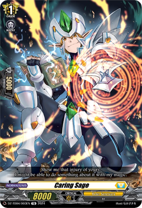 Image of Caring Sage (DZ-TD04/003EN) [Start Up Trial Deck: Keter Sanctuary]