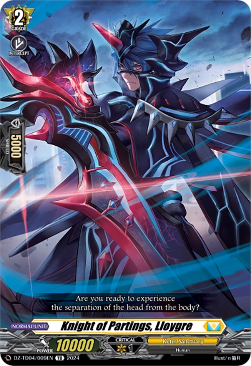 Image of Knight of Partings, Lloygre (DZ-TD04/009EN) [Start Up Trial Deck: Keter Sanctuary]
