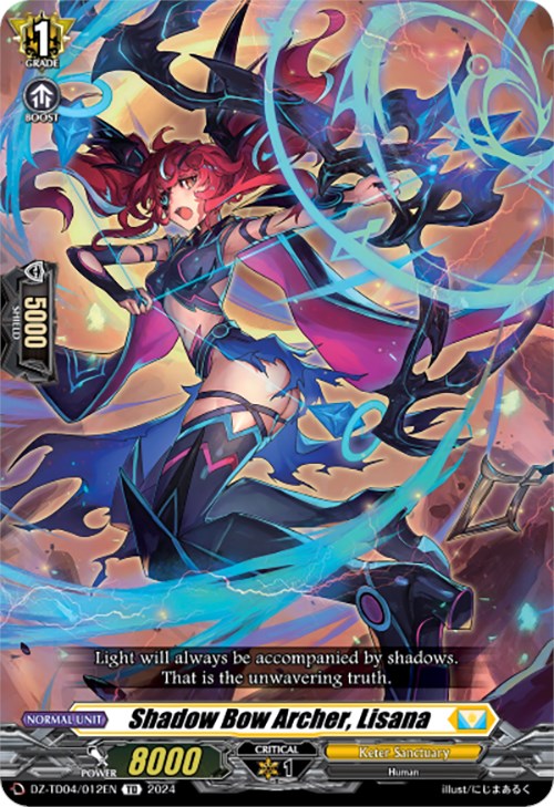 Image of Shadow Bow Archer, Lisana (DZ-TD04/012EN) [Start Up Trial Deck: Keter Sanctuary]