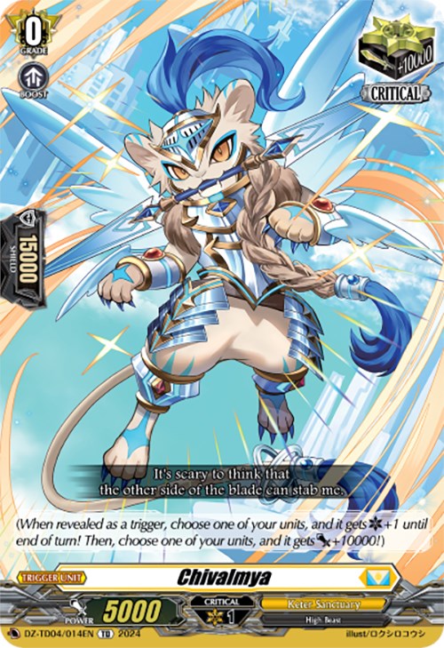 Image of Chivalmya (DZ-TD04/014EN) [Start Up Trial Deck: Keter Sanctuary]