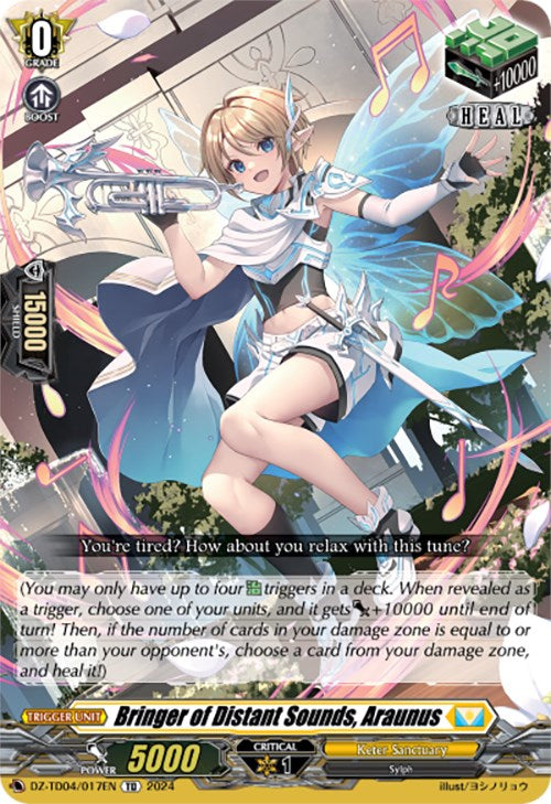 Image of Bringer of Distant Sounds, Araunus (DZ-TD04/017EN) [Start Up Trial Deck: Keter Sanctuary]