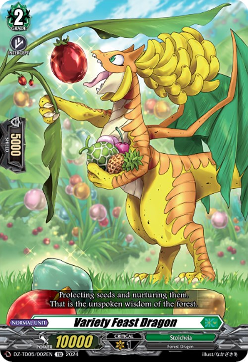 Image of Variety Feast Dragon (DZ-TD05/002EN) [Start Up Trial Deck: Stoicheia]