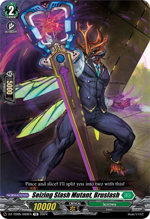 Image of Seizing Slash Mutant, Bruslash (DZ-TD05/009EN) [Start Up Trial Deck: Stoicheia]