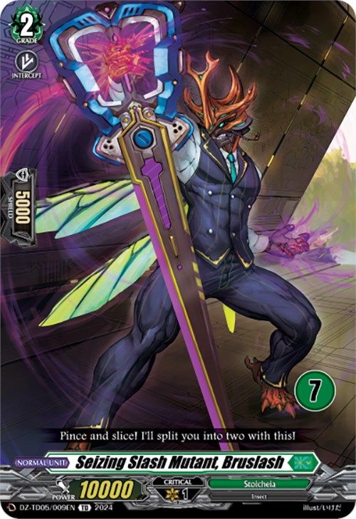 Image of Seizing Slash Mutant, Bruslash (7) (DZ-TD05/009EN) [Start Up Trial Deck: Stoicheia]