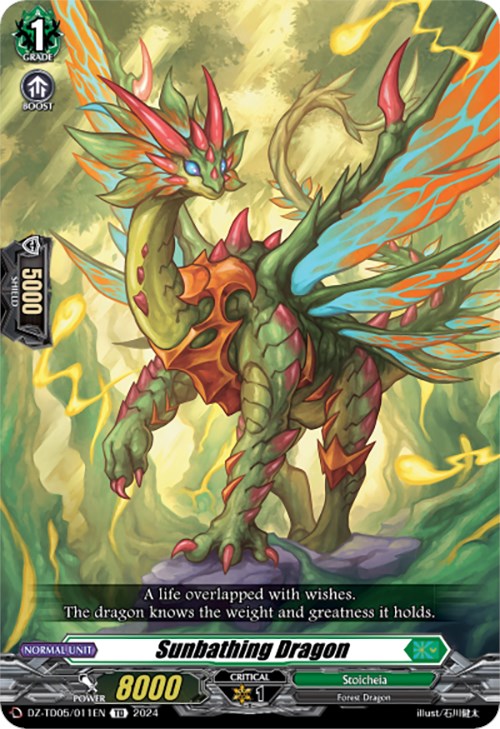 Image of Sunbathing Dragon (DZ-TD05/011EN) [Start Up Trial Deck: Stoicheia]