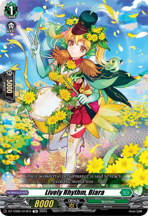 Image of Lively Rhythm, Biara (DZ-TD05/012EN) [Start Up Trial Deck: Stoicheia]