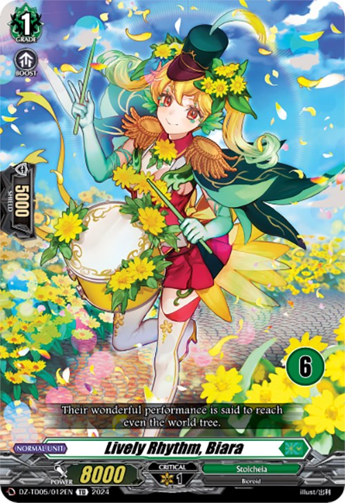 Image of Lively Rhythm, Biara (6) (DZ-TD05/012EN) [Start Up Trial Deck: Stoicheia]