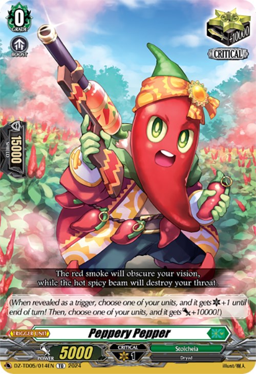 Image of Peppery Pepper (DZ-TD05/014EN) [Start Up Trial Deck: Stoicheia]