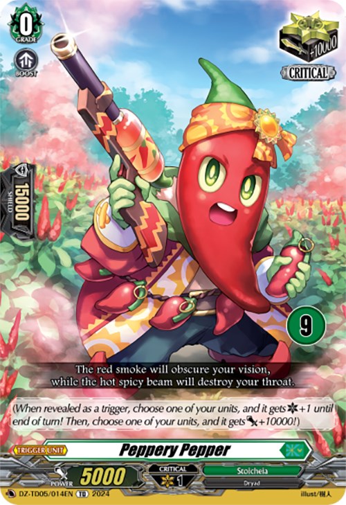 Image of Peppery Pepper (9) (DZ-TD05/014EN) [Start Up Trial Deck: Stoicheia]