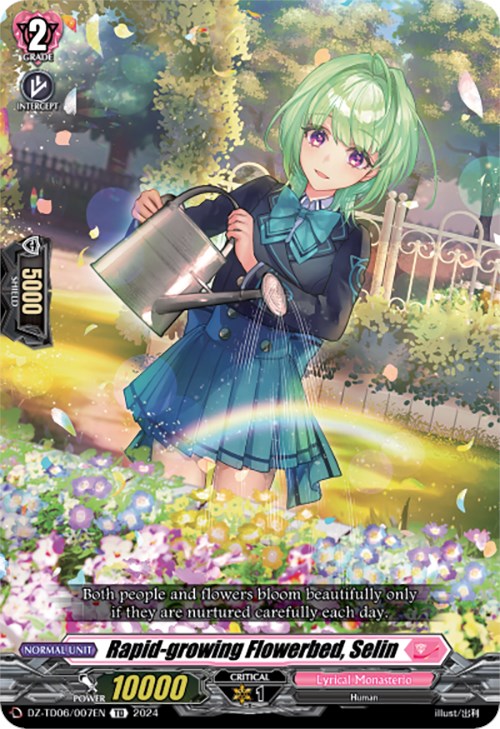 Image of Rapid-growing Flowerbed, Selin (DZ-TD06/007EN) [Start Up Trial Deck: Lyrical Monasterio]
