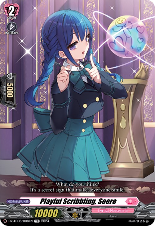 Image of Playful Scribbling, Seere (DZ-TD06/008EN) [Start Up Trial Deck: Lyrical Monasterio]