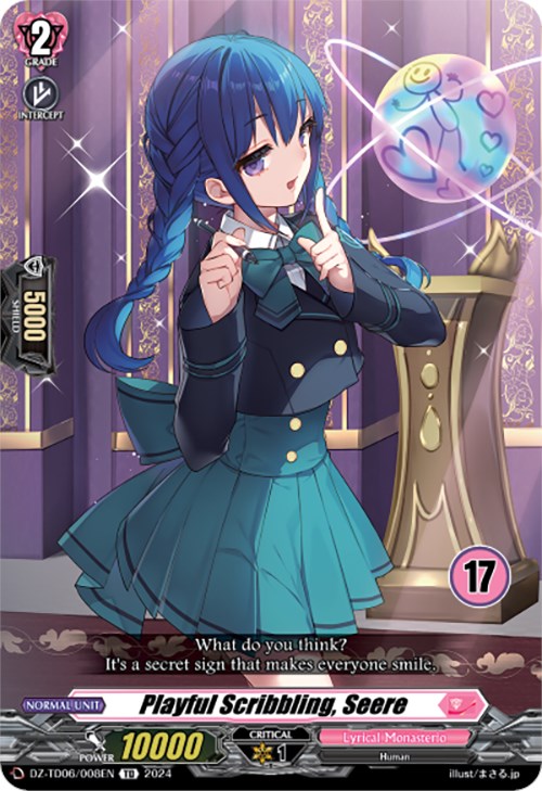 Image of Playful Scribbling, Seere (17) (DZ-TD06/008EN) [Start Up Trial Deck: Lyrical Monasterio]