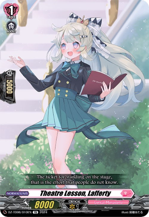 Image of Theatre Lesson, Lafferty (DZ-TD06/010EN) [Start Up Trial Deck: Lyrical Monasterio]