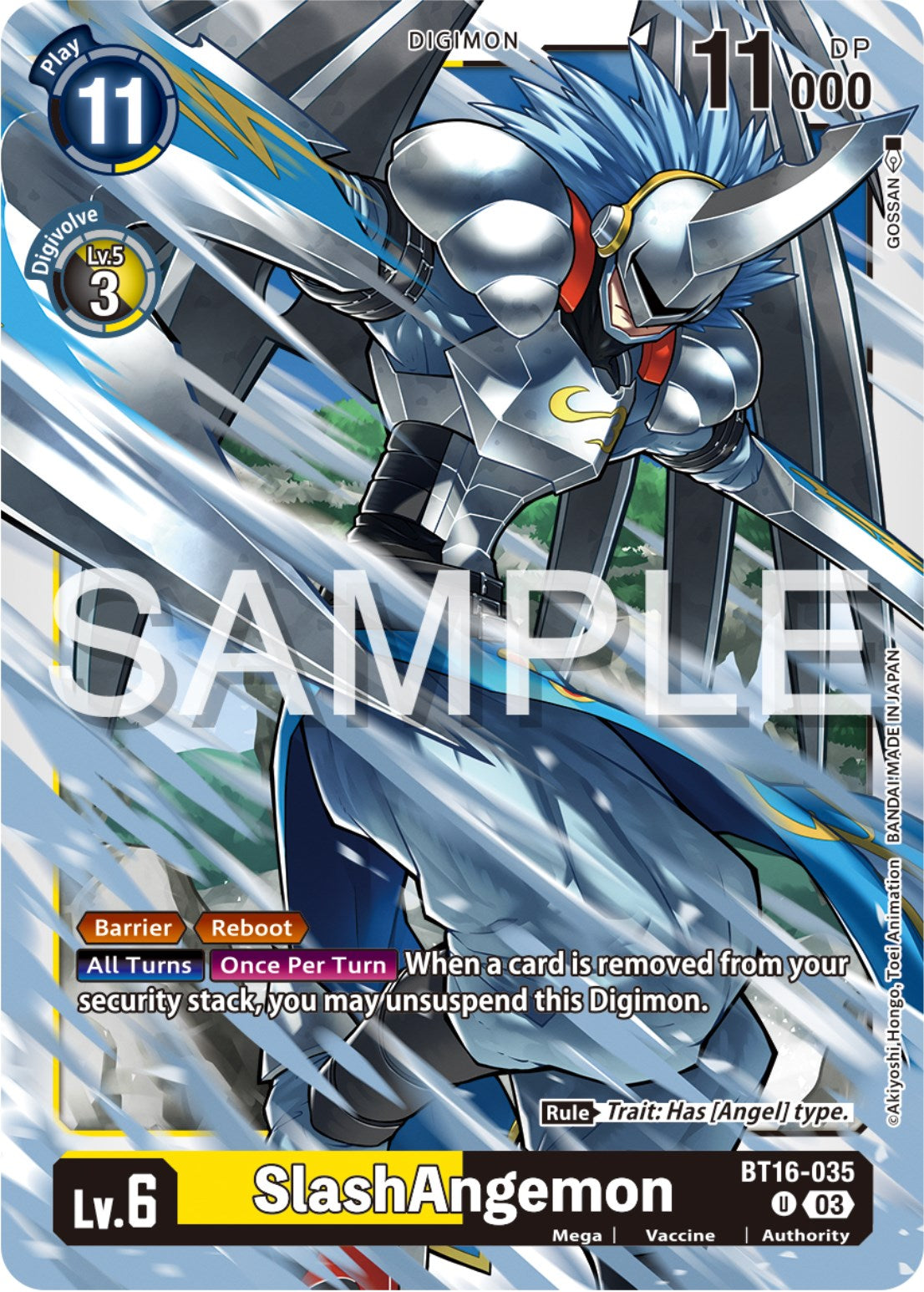 Image of SlashAngemon [BT16-035] [Beginning Observer]
