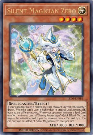 Image of Silent Magician Zero [LEDE-ENSP1] Ultra Rare