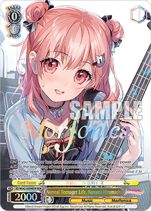 Image of Normal Teenager Life, Nanami Hiromachi (BD/WE42-E009BDR BDR) [BanG Dream! Girls Band Party! Countdown Collection]