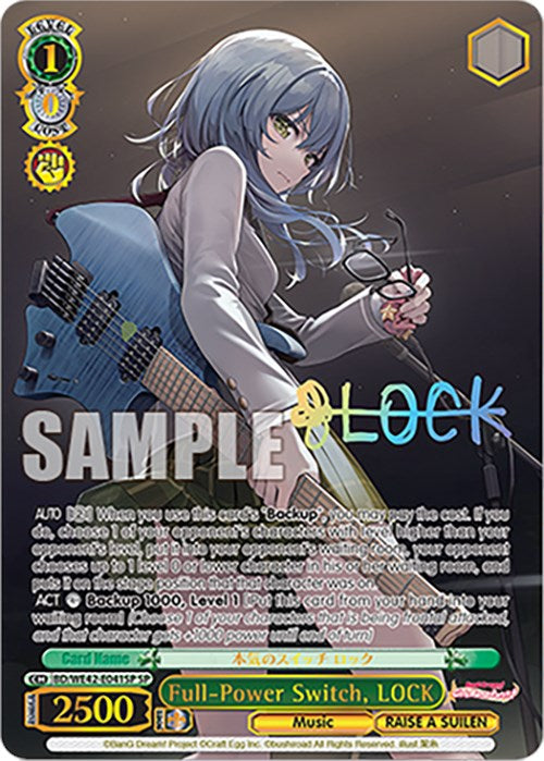 Image of Full-Power Switch, LOCK (BD/WE42-E041SP SP) [BanG Dream! Girls Band Party! Countdown Collection]