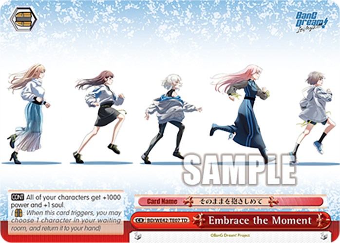 Image of Embrace the Moment (BD/WE42-TE07 TD) [BanG Dream! Girls Band Party! Countdown Collection]