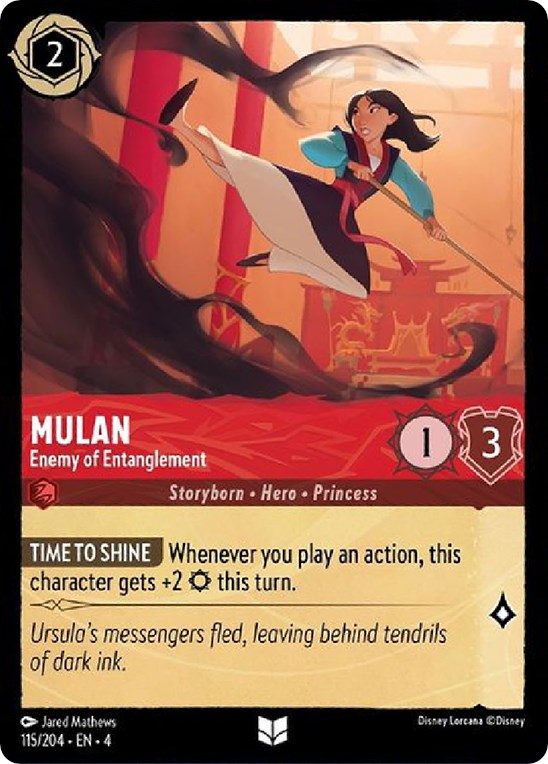 Image of Mulan - Enemy of Entanglement (115/204) [Ursula's Return]